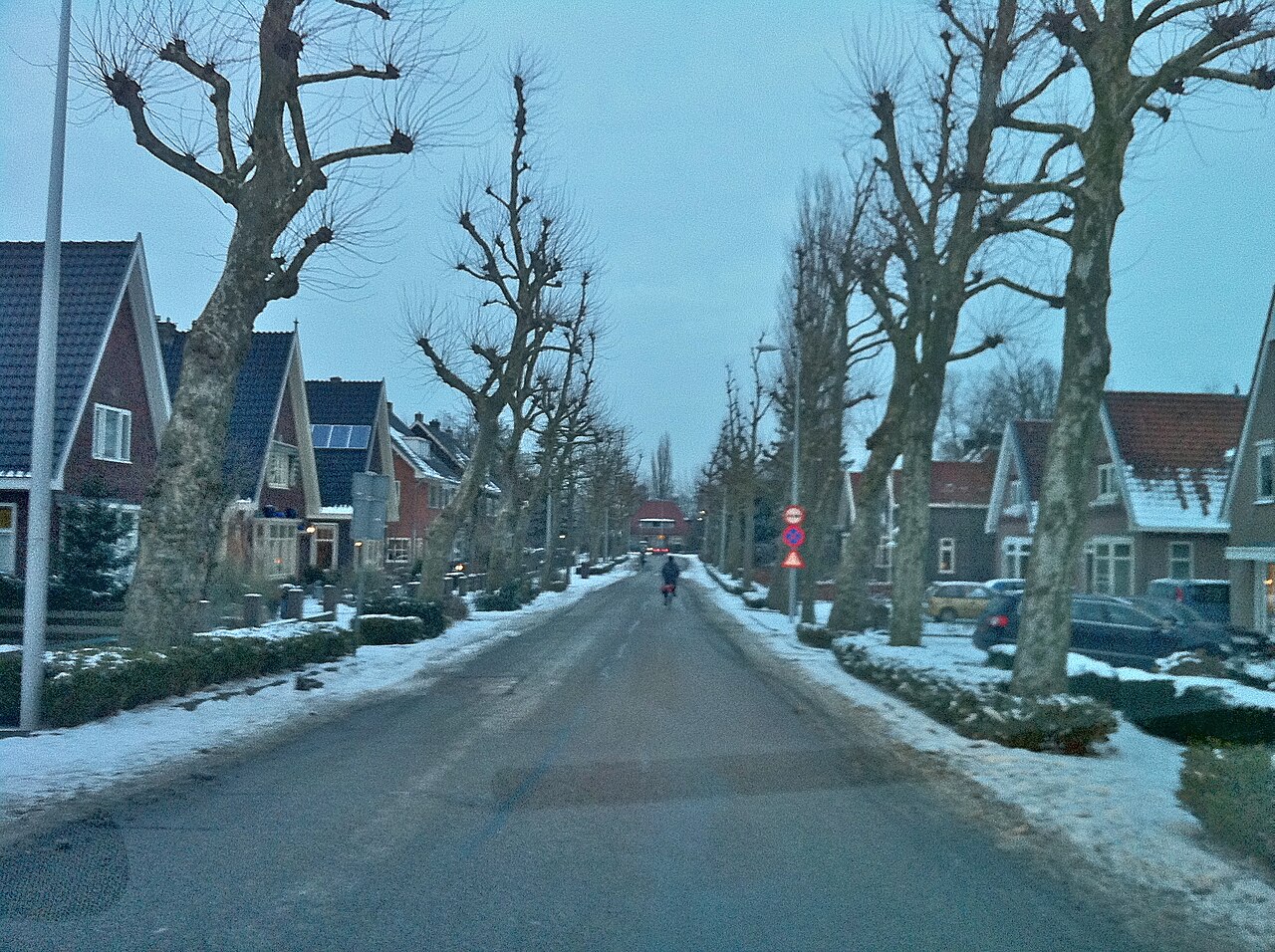 Laagbouw met tuinen aan een straat in Kadoelen